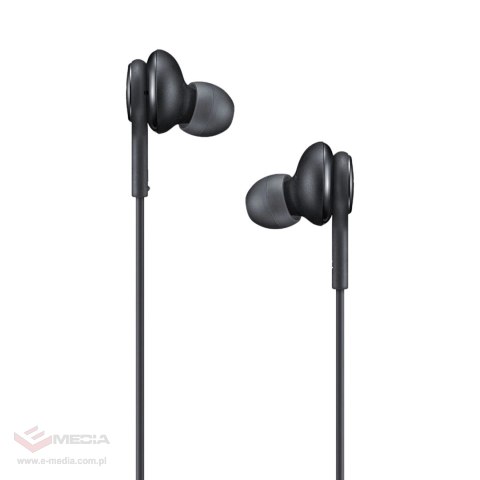 Słuchawki przewodowe Samsung EO-IC100BBE USB-C Stereo Hi-Fi (OOB Bulk - opakowanie zastępcze) - czarne
