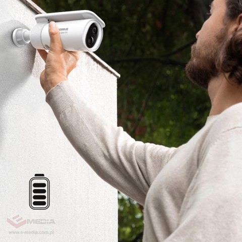 Zewnętrzna kamera Baseus Security S1 2K - biała