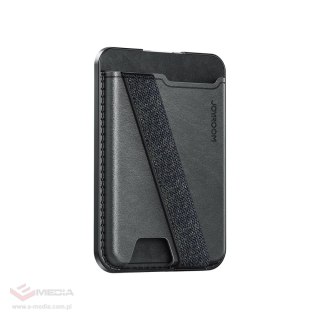 Portfel magnetyczny Joyroom JR-ZS432 kompatybilny z MagSafe - czarny