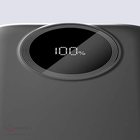 Powerbank Dudao K13Pro 20000mAh z wbudowanym kablem - czarny