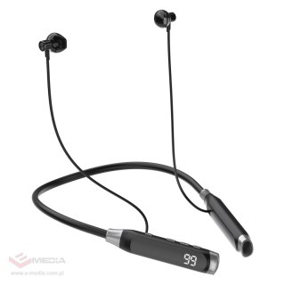 Słuchawki bezprzewodowe Dudao U5 Max Bluetooth z pałąkiem na szyję - czarne