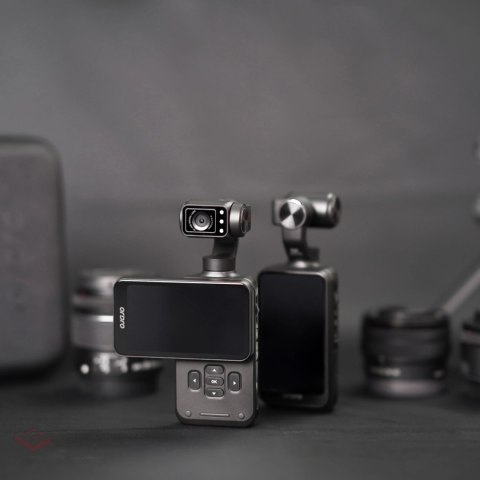 Kamera Ordro Pocket M5 z 3-osiowym gimbalem, 5K, do vlogowania i YouTube - czarna