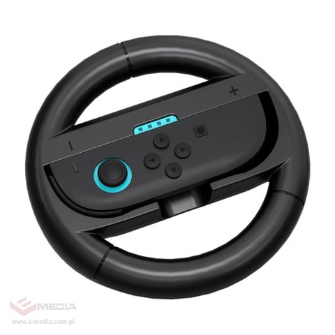 Kierownica wyścigowa do kontrolera Joy-Con Nintendo Switch 2 (opakowanie 2 szt.) - czarna