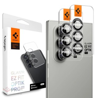 Osłona aparatu Spigen Optik Pro HD Glas.TR EZ Fit 2-pack na Samsung Galaxy Z Fold 7 - czarna