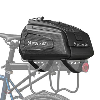 Sakwa rowerowa Wozinsky WSR-01B na bagażnik 9l - czarna