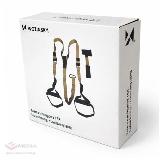 Taśmy do ćwiczeń TRX Wozinsky WSTR-01 - khaki