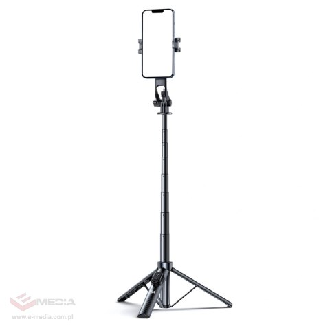 Wozinsky Selfie stick WC1Y30S teleskopowy tripod 1.3m z uchwytem na telefon - czarny