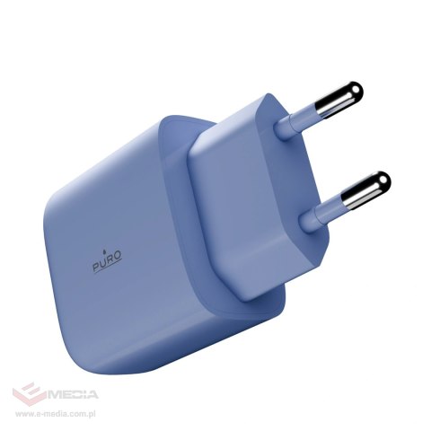 Ładowarka sieciowa Puro Pro Lite 30W USB-C - niebieska