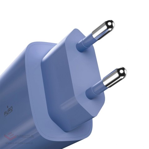 Ładowarka sieciowa Puro Pro Lite 30W USB-C - niebieska