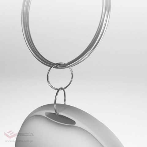 Lokalizator SBS Track My Circle kompatybilny z Apple Find My zestaw 2szt. - biały