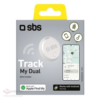 Lokalizator SBS uniwersalny Track My Dual - biały