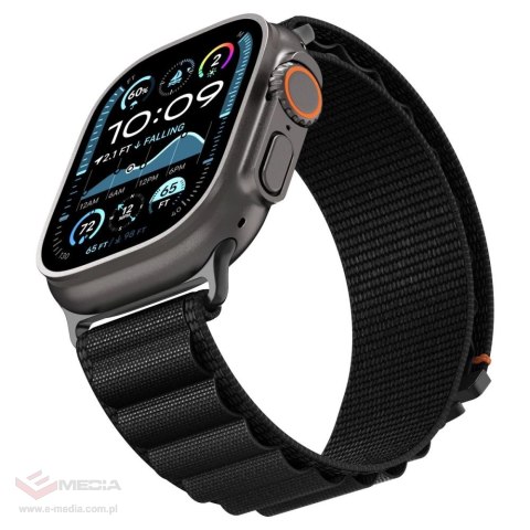 Pasek Pasek Spigen WBF1 na Apple Watch 44 / 45 / 46 / 49 mm - czarny