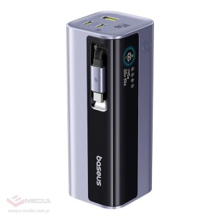 Powerbank Baseus EnerGeek GR11 20000mAh 145W ze zwijanym kablem - szary