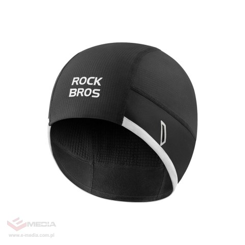 Czapka rowerowa Rockbros M016 zimowa wiatroodporna rozmiar 54-61 cm - czarna