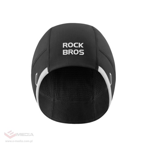 Czapka rowerowa Rockbros M016 zimowa wiatroodporna rozmiar 54-61 cm - czarna