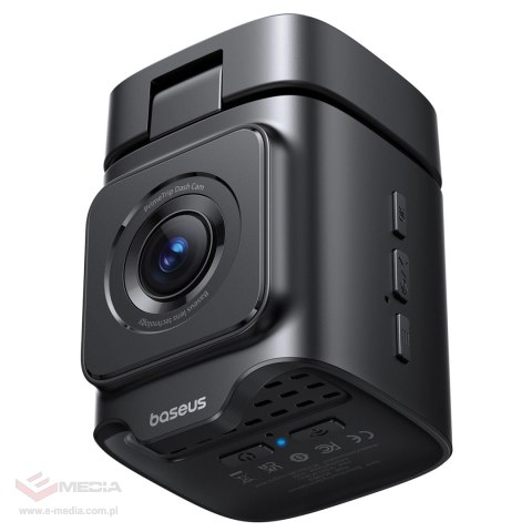 Kamera samochodowa Baseus PrimeTrip VD1 wideorejestrator 2K+1080p - czarna