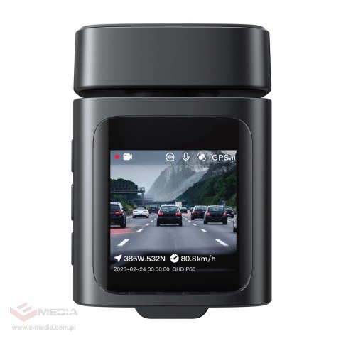 Kamera samochodowa Baseus PrimeTrip VD1 wideorejestrator 2K+1080p - czarna