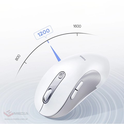 Mysz bezprzewodowa Baseus F02 ergonomiczna Bluetooth - biała