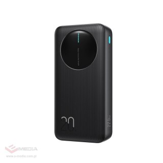 Powerbank Joyroom JR-PBF14 Pro 22,5W 20000mAh z wyświetlaczem cyfrowym 2x USB-A 1x USB-C - czarny