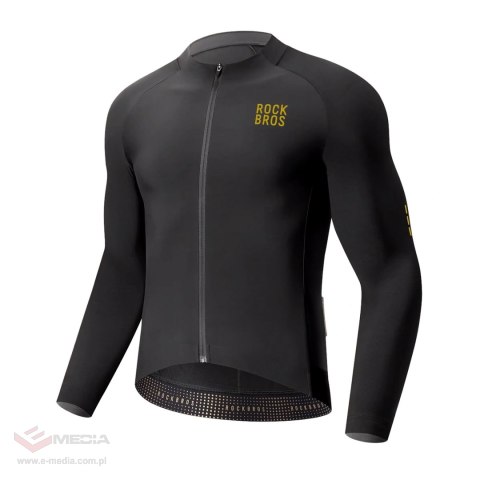 Bluza rowerowa Rockbros YDWT020 Diamond wiosna/jesień/zima rozmiar M - czarna
