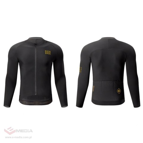 Bluza rowerowa Rockbros YDWT020 Diamond wiosna/jesień/zima rozmiar M - czarna