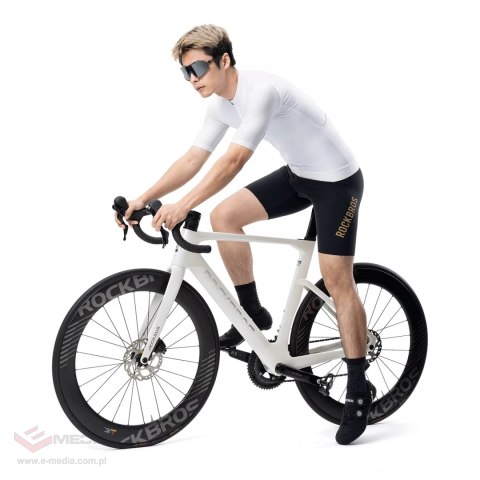 Koszulka rowerowa Rockbros 15200025 z krótkim rękawem rozmiar XS - biała