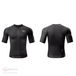 Koszulka rowerowa Rockbros YDDX011 Diamond z krótkim rękawem rozmiar L - czarna