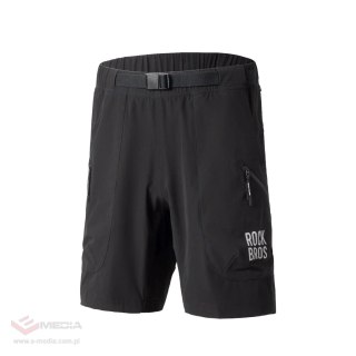 Szorty Rockbros YDDK015 z paskiem rozmiar M - czarne