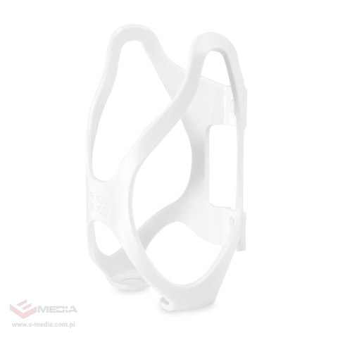 Uchwyt na bidon Rockbros LK24-H018 koszyk plastikowy - biały