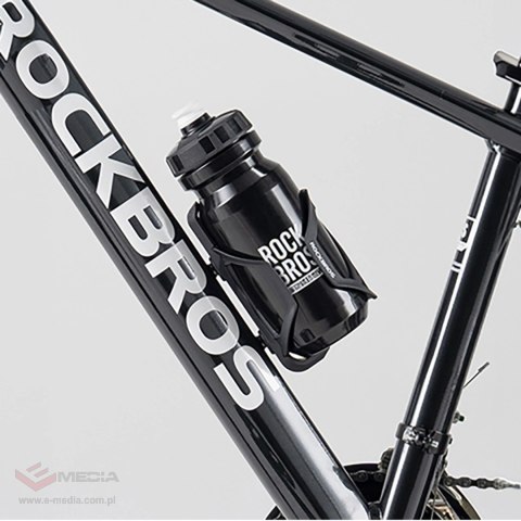Bidon rowerowy Rockbros 600 ml - czarny