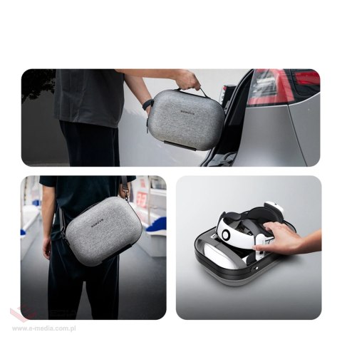 Etui transportowe BoboVR C3 do Meta Quest 3 i 3S - szary
