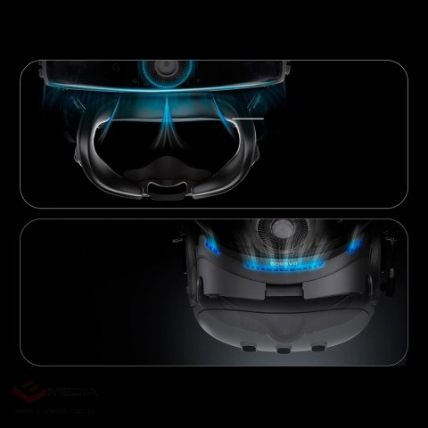 Interfejs twarzowy BoboVR F3 do Meta Quest 3 - czarny