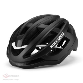 Kask rowerowy Rockbros HC-58BK-L 58-61 cm - czarno-szary