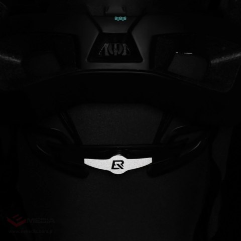 Kask rowerowy Rockbros HC-58WG-L 58-61 cm - biało-szary