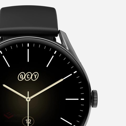 Smartwatch QCY Watch GT AMOLED IPX8 280mAh - czarny