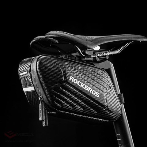 Torba rowerowa Rockbros B59 podsiodłowa 1,5L - czarna