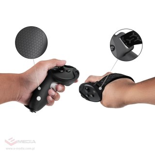 Uchwyty na kontrolery BoboVR G3 do Meta Quest 3 i 3S - czarne
