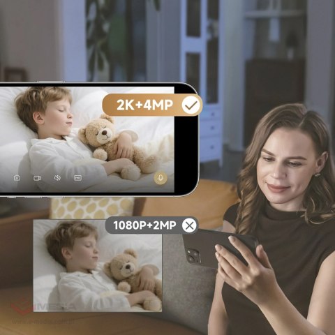 Kamera wewnętrzna Dreame Navo Care 1 Incam - biała