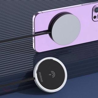 Ładowarka indukcyjna Dudao A12XS 15W kompatybilna z MagSafe - czarna