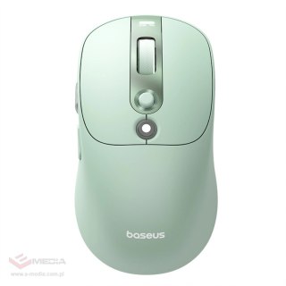 Mysz komputerowa Baseus Editor bezprzewodowa z akumulatorem 800mAh i wskaźnikiem stanu baterii - zielona