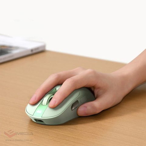 Mysz komputerowa Baseus Editor bezprzewodowa z akumulatorem 800mAh i wskaźnikiem stanu baterii - zielona