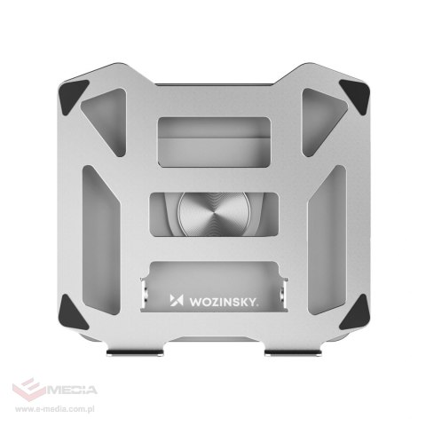 Podstawka Wozinsky WDCX-X19-AB HardStand z obrotem 360° pod laptopa i tablet - srebrna