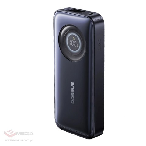 Powerbank Baseus EnerCore CR11 10000mAh 45W ze zwijanym kablem USB-C - czarny