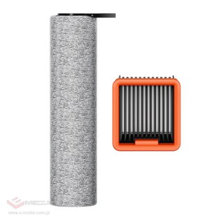 Szczotka mopująca rolkowa do odkurzacza UWANT D600 (1 sztuka) + filtr HEPA (1 sztuka)
