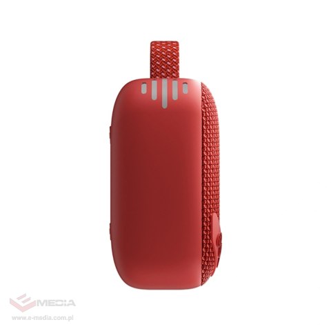 Głośnik Bluetooth QCY SP2 IP67 z podświetleniem RGB i trybem stereo - czerwony