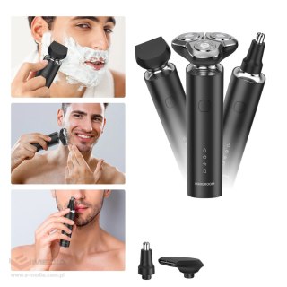 Golarka elektryczna MAXGROOM BS-8012A 3w1 - czarna