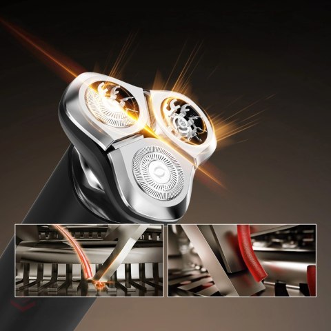 Golarka elektryczna MAXGROOM BS-8012A 3w1 - czarna