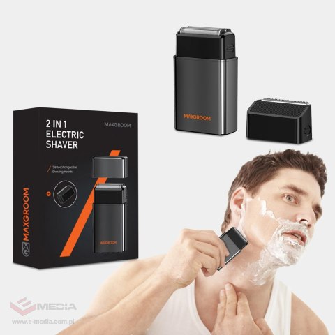 Golarka elektryczna MAXGROOM ZG-F5580 2w1 - czarna