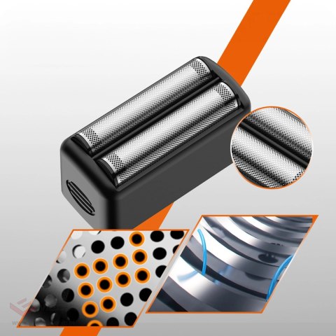 Golarka elektryczna MAXGROOM ZG-F5580 2w1 - czarna