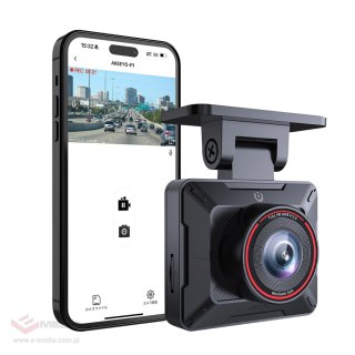 Kamera samochodowa AKEEYO P1 wideorejestrator FullHD 30fps - czarna